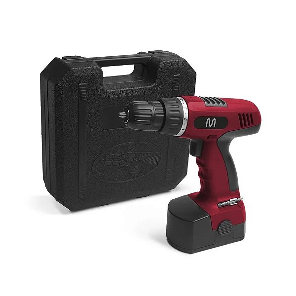 Kit Maleta, Parafusadeira E Furadeira 12v, 16 NÍVeis, Multi, Ho045, Bivolt - Vermelho