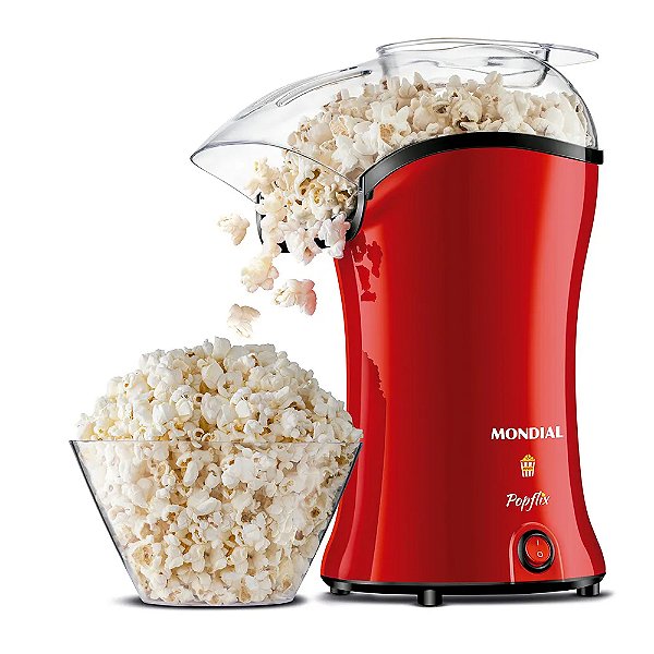 Pipoqueira Popflix Pp-03 1200w Vermelho 220v