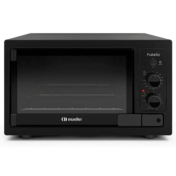 Forno elétrica de bancada Mueller Fratello Preto Fosco 44 Litros 220v