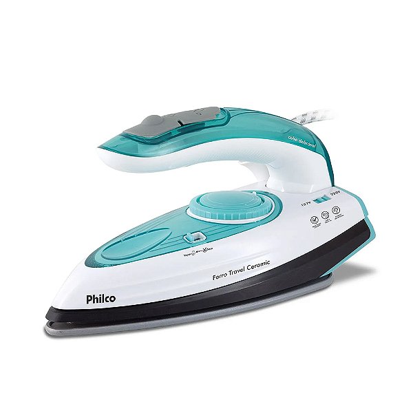 Ferro De Passar Philco Travel Azul Bivolt