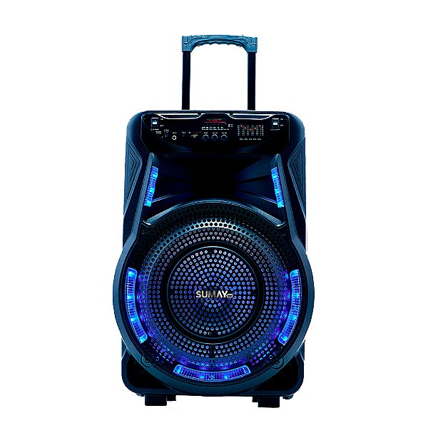 Caixa de Som Portátil Portátil Style 12 Sumay 800w