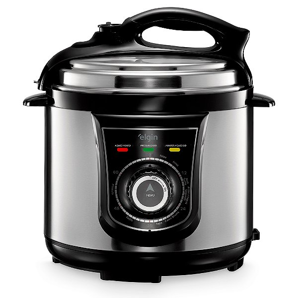 Panela de Pressão Elétrica Elgin Inox 840w 4l 127v