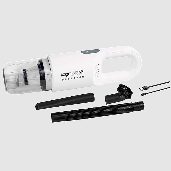 Aspirador de Pó Portátil a Bateria Handson White Wap