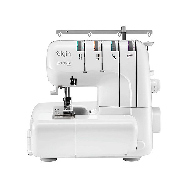 Máquina de Costura Overlock Elgin 2000 Portátil 127v