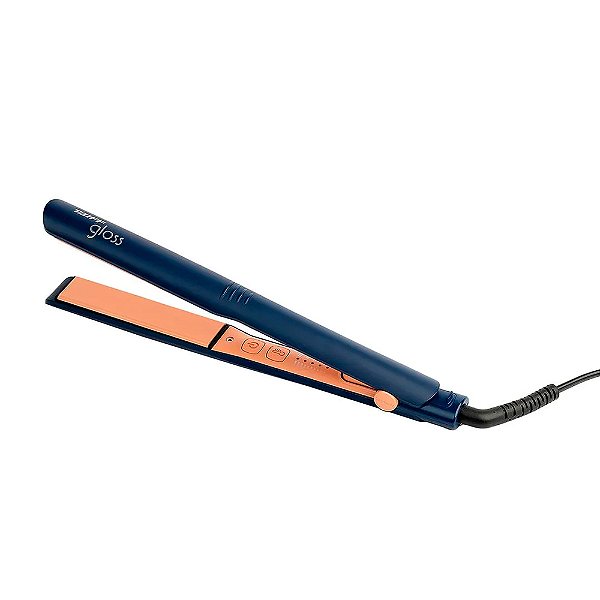 Chapa Taiff Gloss Blue Bivolt - Alisamento Profissional