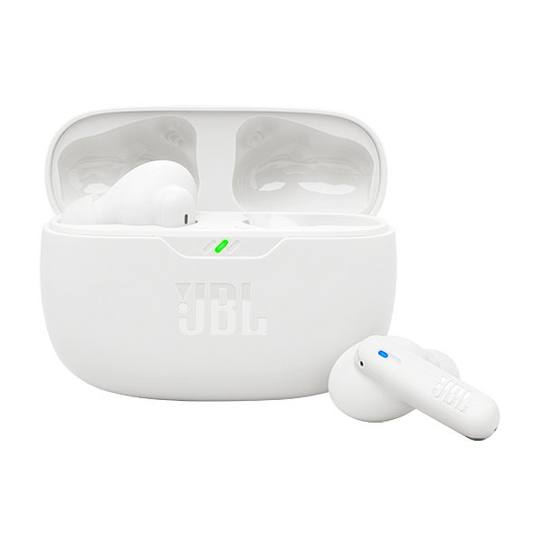 Fone de Ouvido Jbl Wave Beam 2 Bluetooth sem Fio Branco