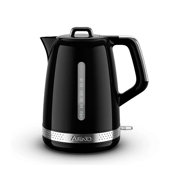 Chaleira Arno Soleil 1,7l Preta Spke Preta - 127v