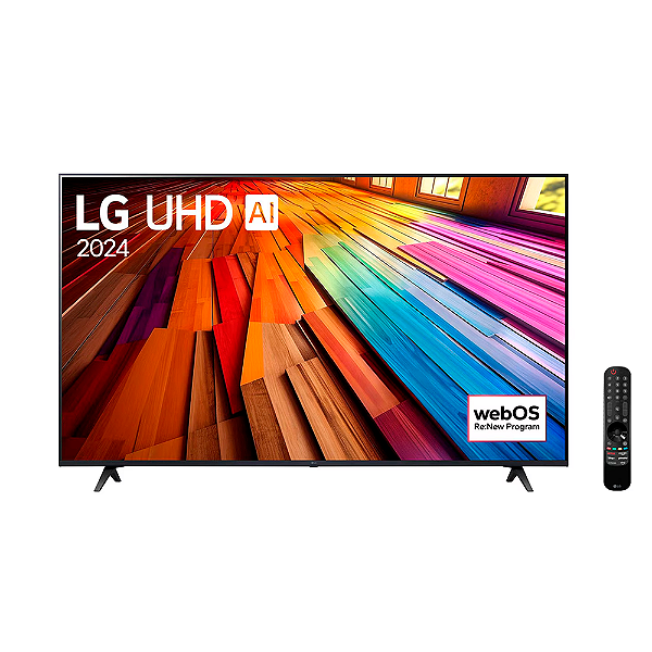 Smart Tv 4k Lg Uhd Ut80 55 Polegadas 55ut8050