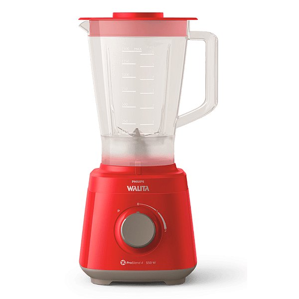 Liquidificador  Daily Jarra Philips Walita 550w Ri2110/40  220v - Vermelho