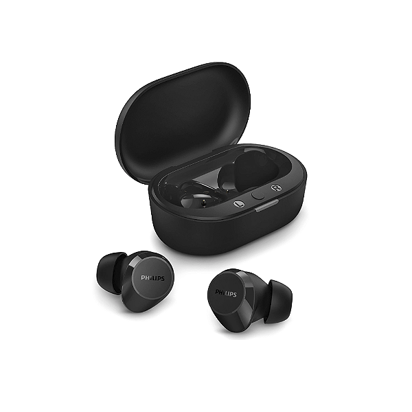 Fone de Ouvido Philips True Wirelless Tat1209bk/00 Tws Black