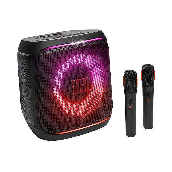 Caixa de Som Jbl Party Box Encore 2 100rms C/2 Microfones