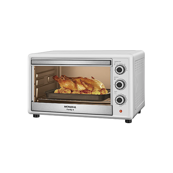 Forno Elétrico Mondial Frn-42-w Family Ll 1600w 127 Branco