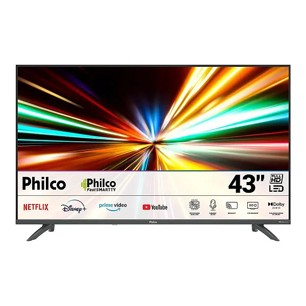 Smart Tv 43 Philco Borderless Dolby Audio Hdr10 P43eab