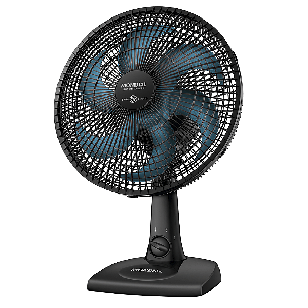 Ventilador de Mesa Mondial Super Power Ii 60w Nvsp-30-ap2 220v