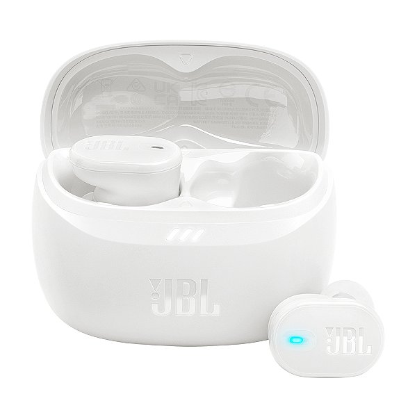 Fone de Ouvido Bluetooth Jbl Tune Buds 2 Pre 48hrs Ip54 branco