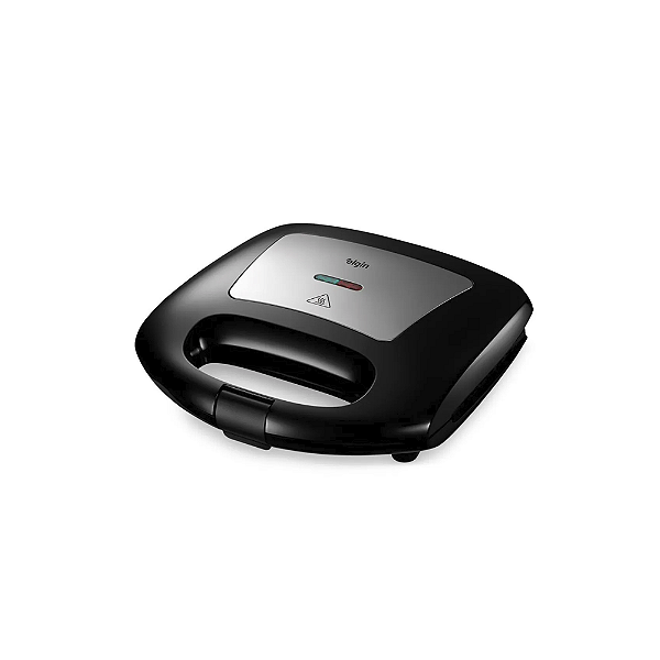 Sanduicheira e Grill Elgin Best Time 800w 2 em 1 Preto - 220v
