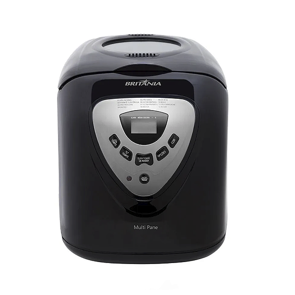 Panificadora Britânia Multipane 3 Ajustes de Cor Preto 3l 127v