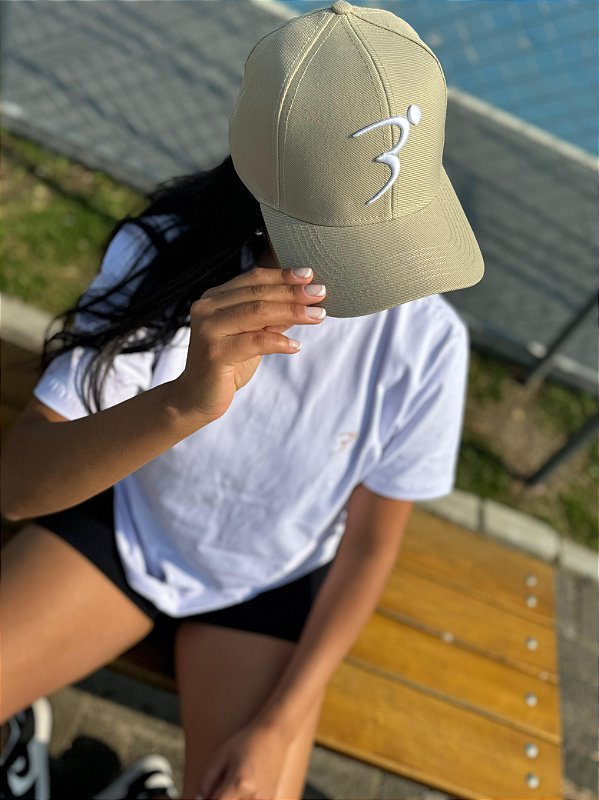 Boné 6 Gomos Camurça Aba Curva (Unissex) Básico Casual Com Ajuste