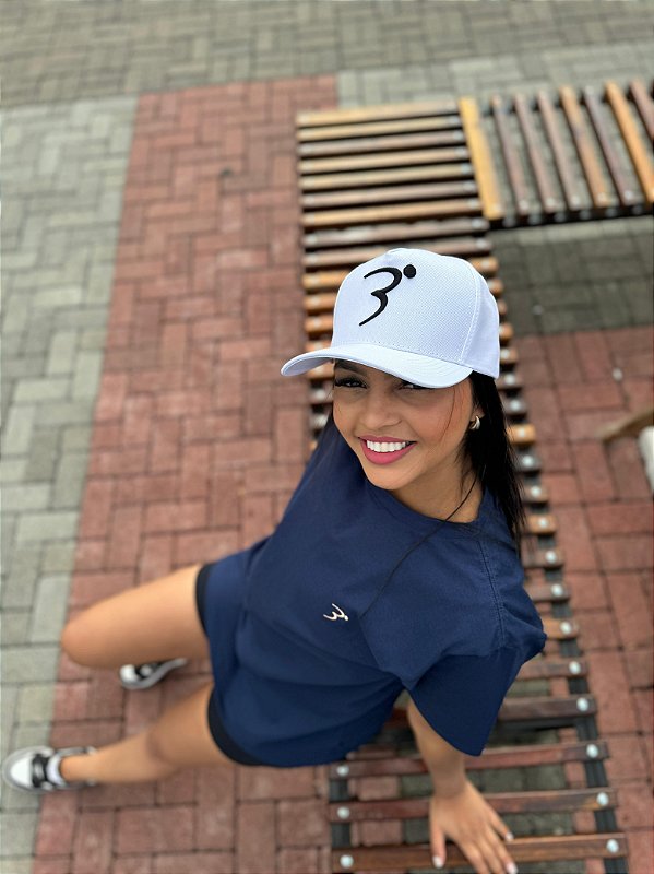 Boné modelo Americano Aba Curva (Unissex) Básico Casual Com Ajuste