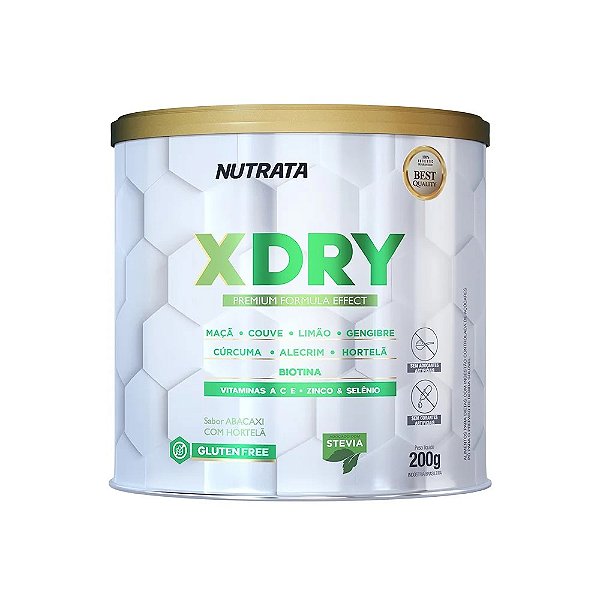 XDRY ABACAXI COM HORTELÃ- 200G