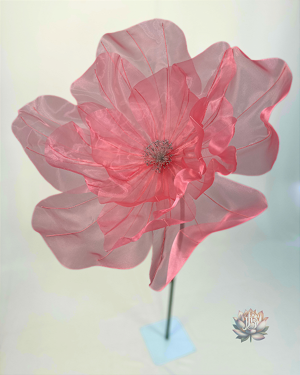 Flor em Organza - Cosmos