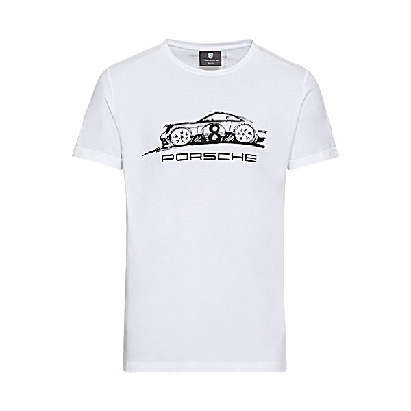 T-shirt, homens, coleção Porsche M
