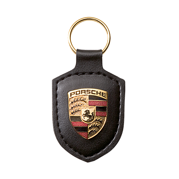 Chaveiro - Emblema Porsche preto