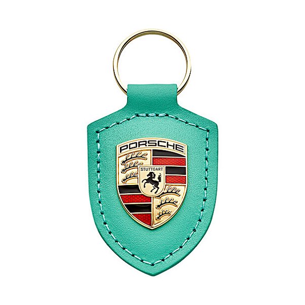 Chaveiro Emblema Porsche 'Driven by Dreams', Edição Limitada, coleção 75Y Porsche Sports Cars