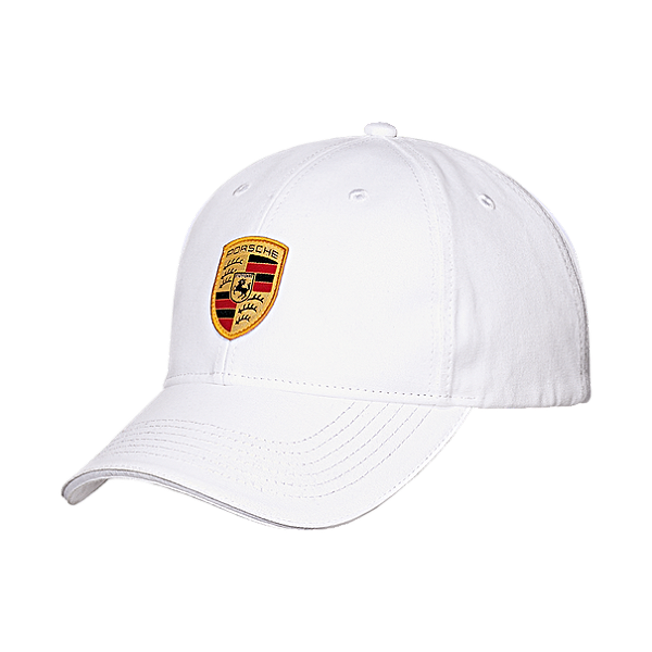 Boné emblema Porsche - branco