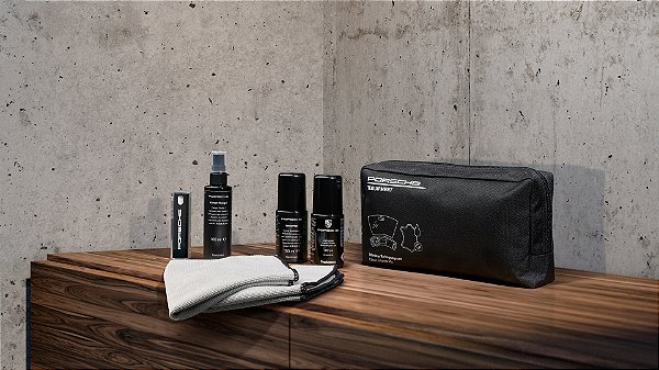 kit de  limpeza para o interior