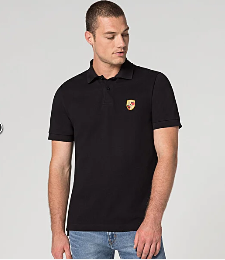 Camisa emblema Porsche - preta tam 3XL