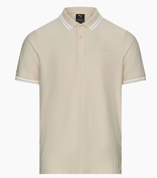 Camisa polo – 911 Targa 60Y ( areia )