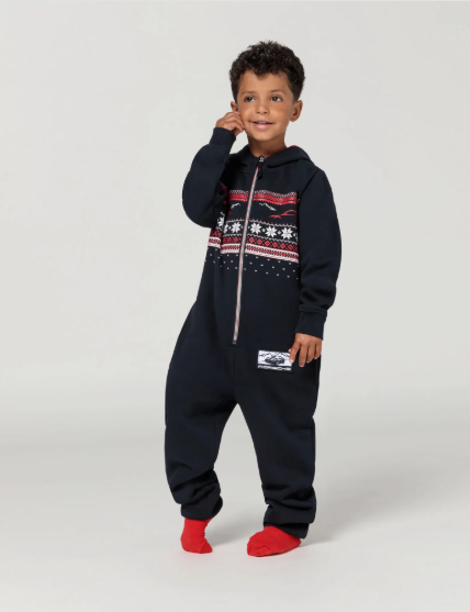 Macacão Infantil de Natal da Porsche (tamanho 10 a 12 anos)