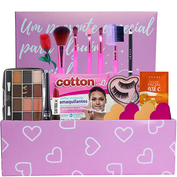 Presentes Para Adolescentes Kit Maquiagem Caixa Maquiagem