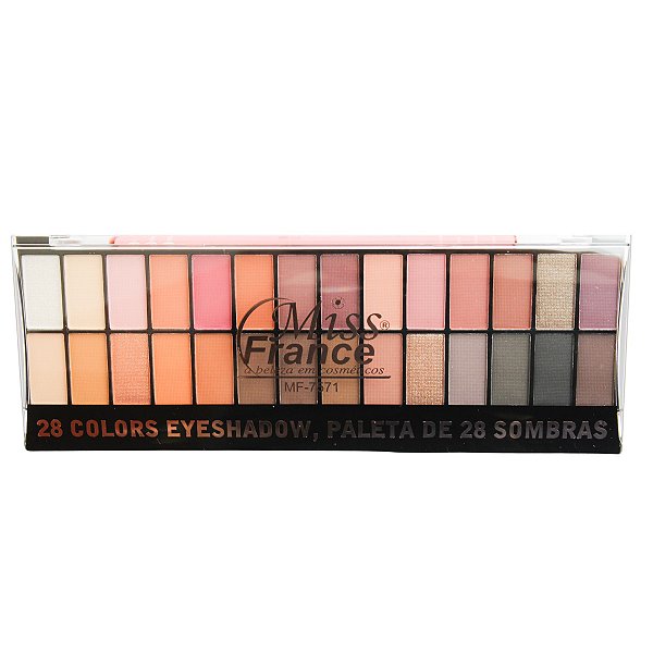 Paleta 28 Cores Miss France