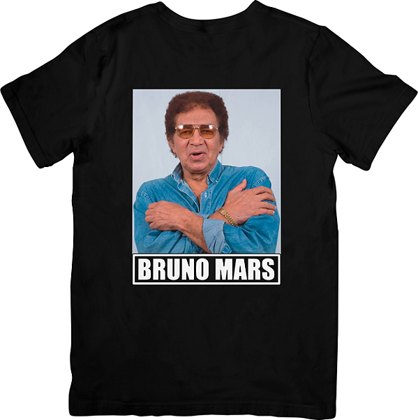Camisa Bruno Mars Reginaldo Rossi