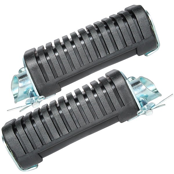 Par de pedaleira traseira completa CG125 CG150 ES ESD EX Fan Titan Start Sport para bacalhau
