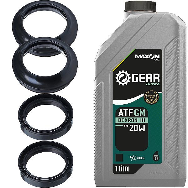 Kit retentor de bengala garfo XTZ125 NX150 NX200 DT180 DTN180 DTZ180 RD350 Agralle 27.5 XLX250 TDM225 com óleo guarda pó