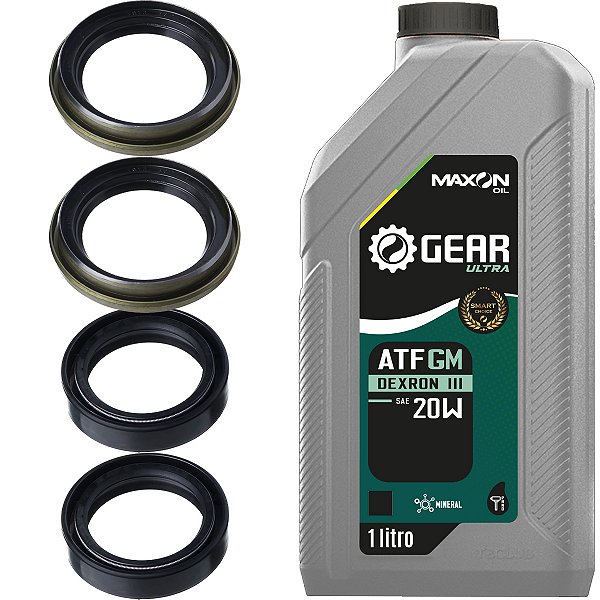 Kit retentor de bengala garfo XR250 Tornado 2001 a 2008 com óleo guarda pó