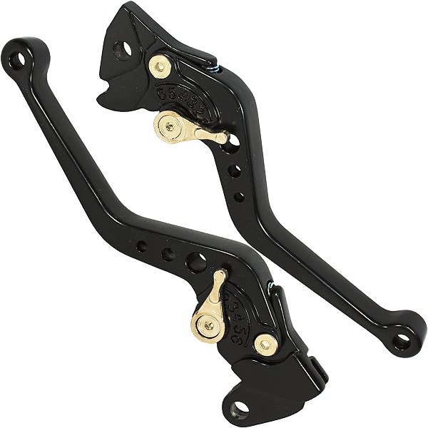 Manete de freio embreagem esportivo a disco YBR125 Factor ED 2009 a 2013 par