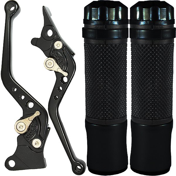 Manete de freio embreagem esportivo a disco CB300 CBX250 CB250F Twister CBX200 Strada com manopla par