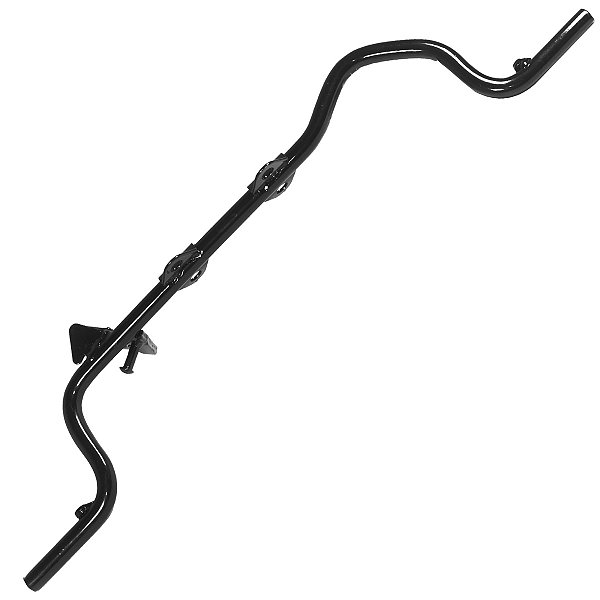 Estribo pedal apoio suporte pedaleira dianteira maciço C100 Biz Pop100