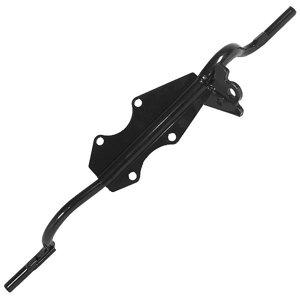 Estribo pedal apoio suporte pedaleira dianteira maciço Biz125 2006 a 2010