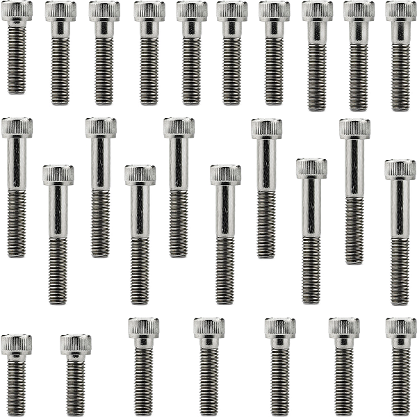 Kit parafusos inox tampa motor lateral esquerda+direita CB300R CB300 2009 a 2015 XRE300 2010 em diante