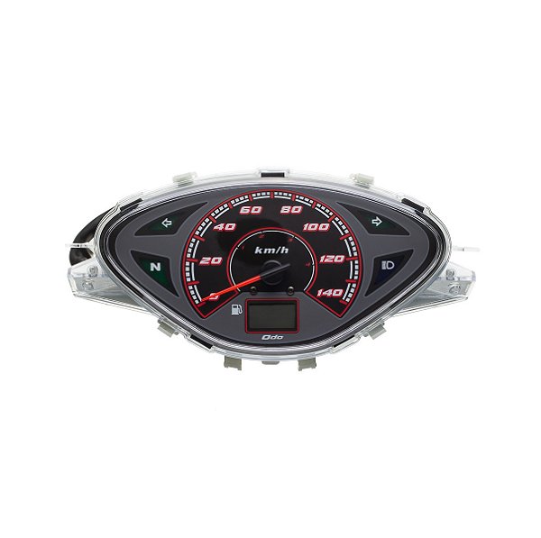 Painel completo instrumentos Biz125+ 2006 a 2008 com freio a disco Honda