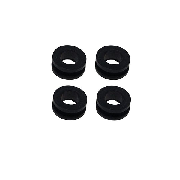 Kit 4 coxim bucha fixação paralama dianteiro CG125 CG150 CG160 Fan Titan Start Sport CBX250 CB250F Twister CB300 CBX200