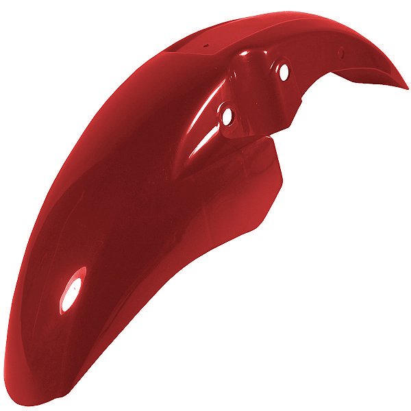 Paralama dianteiro CG150 Fan Titan Mix 2009 a 2013 vermelho