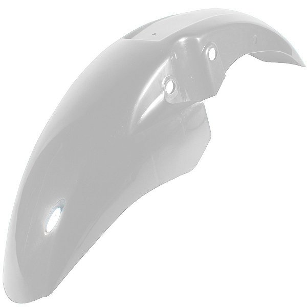 Paralama dianteiro CG150 Fan Titan Mix 2009 a 2013 branco