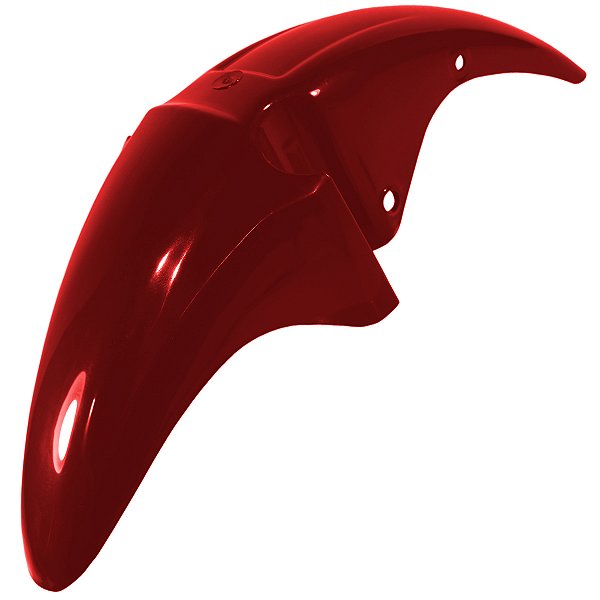 Paralama dianteiro CG150 Titan Sport 2004 a 2008 vermelho