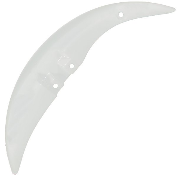 Paralama dianteiro CG125 Fan Titan 2000 a 2013 branco